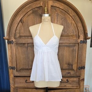 BCBGMaxAzria White Camisole Top